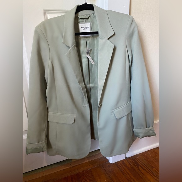 Abercrombie & Fitch Jackets & Blazers - Abercrombie Blazer Brand New With Tags (Sage Color)